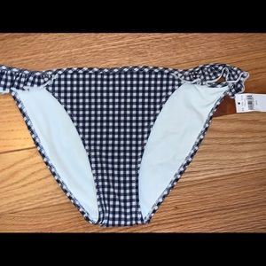 Aerie - Blue Plaid Bikini Bottom